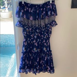 MISA Los Angeles Off the shoulder dress